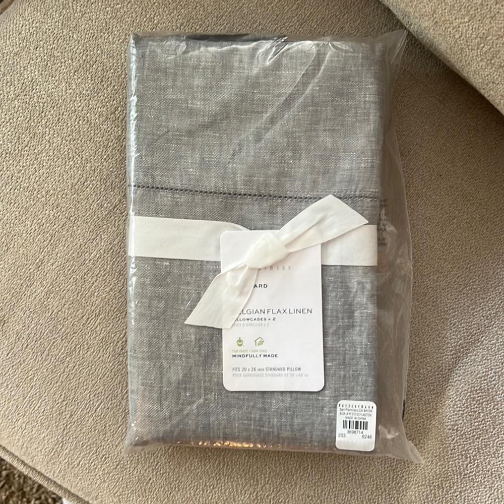 Pottery barn pillow cases